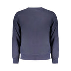 Herrenpullover aus blauer Baumwolle