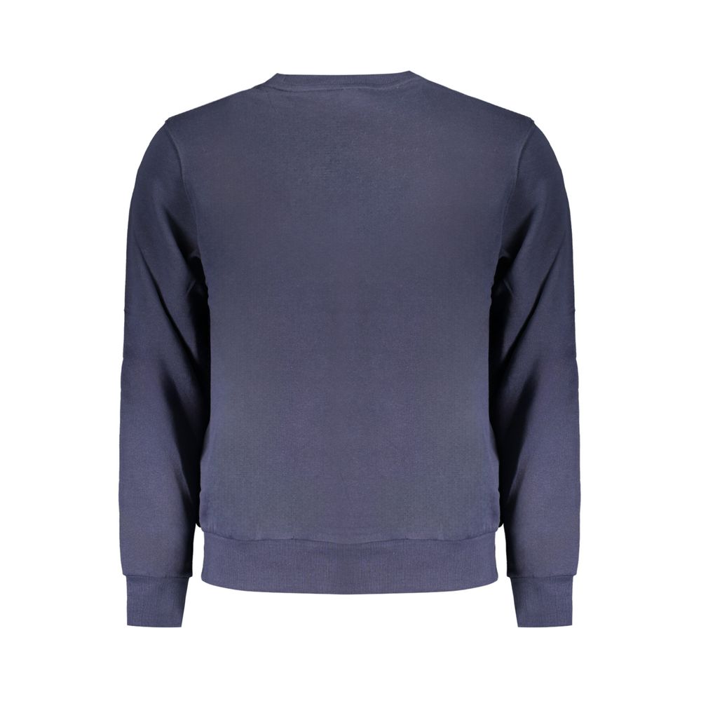 Herrenpullover aus blauer Baumwolle