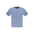 Herren-T-Shirt aus blauer Baumwolle