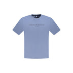 Herren-T-Shirt aus blauer Baumwolle