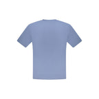 Herren-T-Shirt aus blauer Baumwolle
