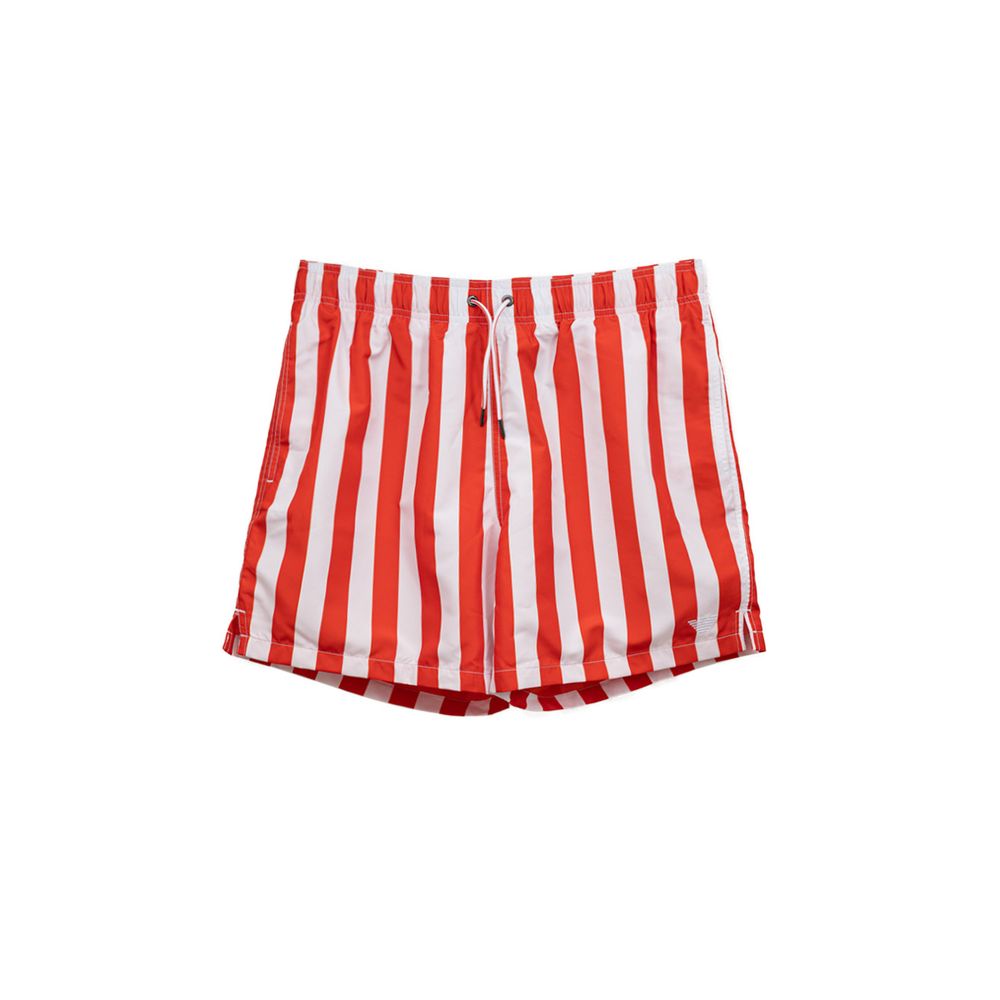 Rote Badeshorts aus Polyester