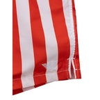 Rote Badeshorts aus Polyester