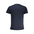 Blu Cotton Men T-Shirt