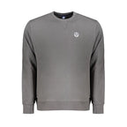 Grigio Cotton Men Sweatshirt