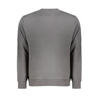Grigio Cotton Men Sweatshirt