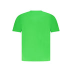 Grünes Baumwoll-Herren-T-Shirt