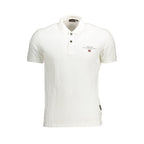 White Cotton Men's Polo Shirt