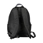Schwarzer Herrenrucksack aus Polyester
