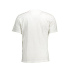 White Cotton Men's T-Shirt