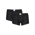 Herren-Boxershorts aus schwarzer Baumwolle