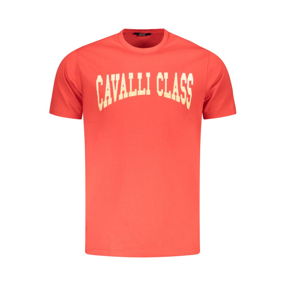 Red Cotton Men's T-Shirt