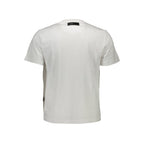 T-shirt da uomo in cotone bianco