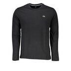 Black Cotton Men's T-Shirt