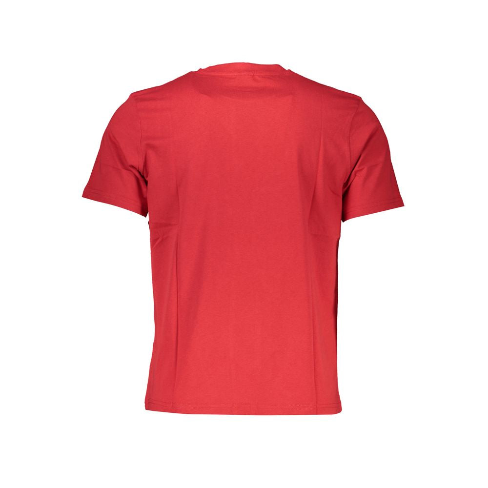 Rotes Baumwoll T-Shirt für Herren