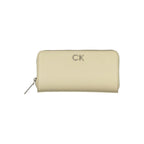 Beige Polyurethan Damen Portemonnaie