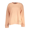 Rosa Polyester-Sweatshirt für Damen