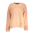Rosa Polyester-Sweatshirt für Damen