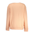 Rosa Polyester-Sweatshirt für Damen
