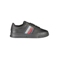 Sneaker da uomo in poliuretano nero