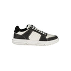 Schwarzer Polyurethan Herren Sneaker