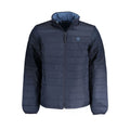 Giacca in poliestere blu