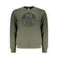 Grünes Baumwoll-Herren-Sweatshirt