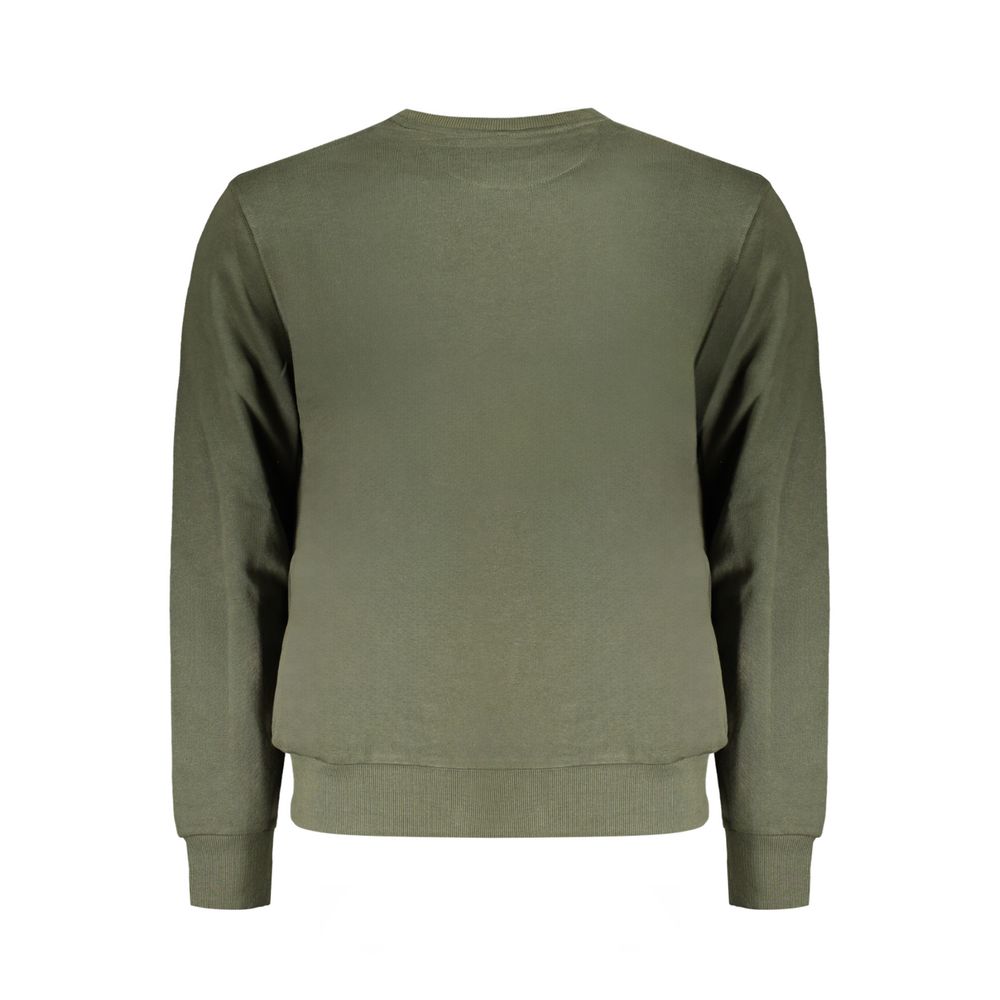 Grünes Baumwoll-Herren-Sweatshirt