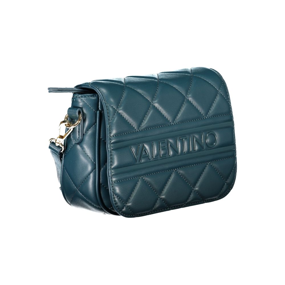 Grüne Damen-Polyurethan-Tasche mit verstellbarem Schulterriemen