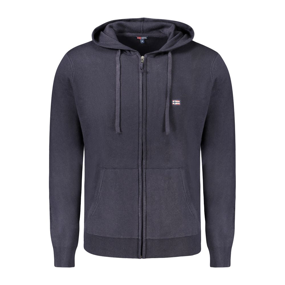 Grey Polyamide Men's Cardigan
