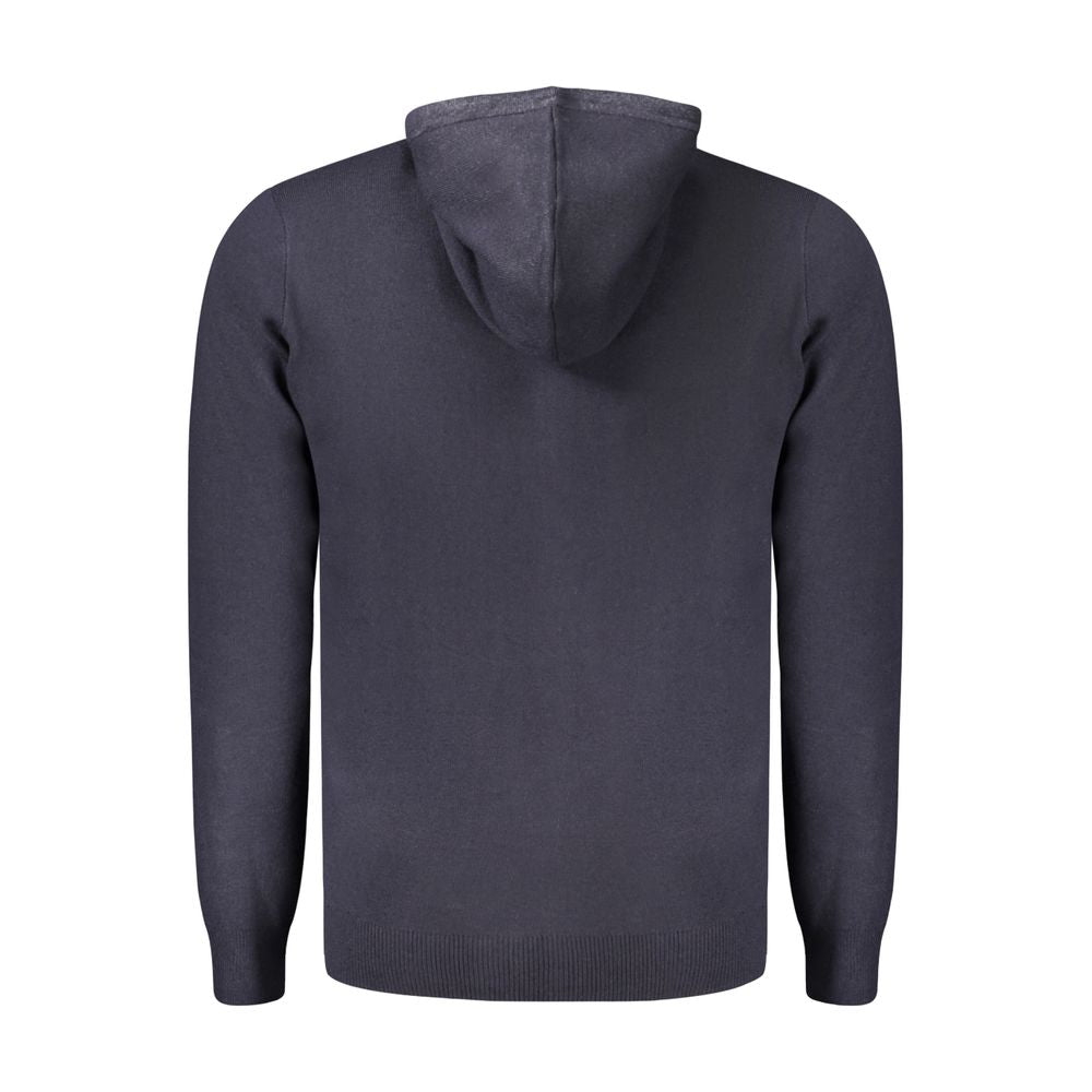Grey Polyamide Men's Cardigan