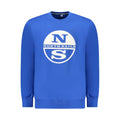 Herren Sweatshirt aus blauer Baumwolle