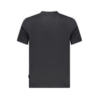 Black Cotton Men's T-Shirt