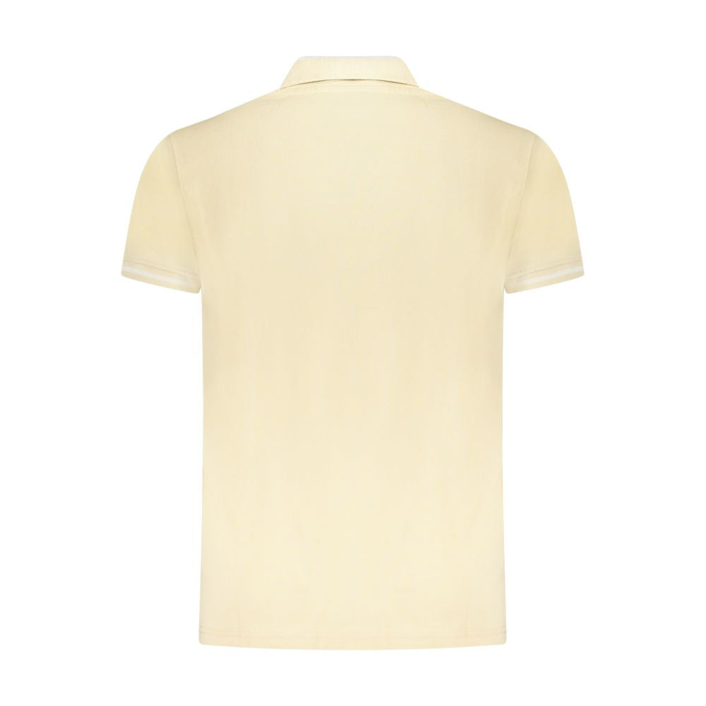 Beige Cotton Men's Polo Shirt
