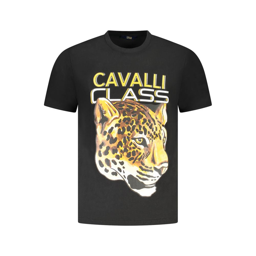 Herren T-Shirt aus schwarzer Baumwolle
