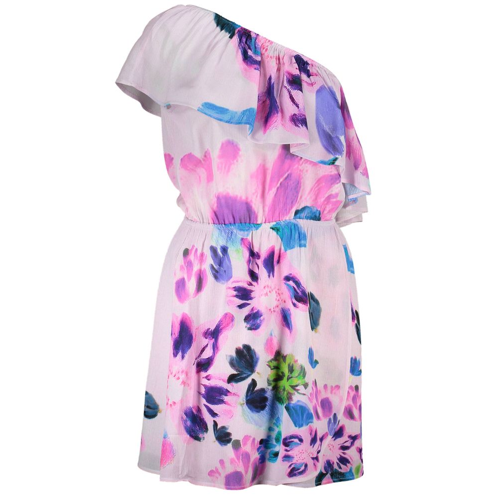 Damenkleid Rosa Viscosa