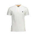 Weißes Herren-Poloshirt aus Baumwolle