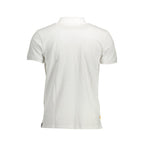 Weißes Herren-Poloshirt aus Baumwolle