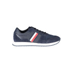 Blauer Polyester Herren Sneaker