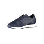 Blauer Polyester Herren Sneaker