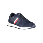Blauer Polyester Herren Sneaker