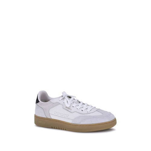Weiße Kalbsleder Low-Top-Sneaker aus Bos Taurus