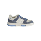 Light Blue Polyurethane Women's Sneaker
