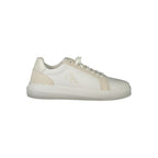 Weiße Polyurethan Herren-Sneaker