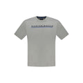 Grey Cotton Men T-Shirt