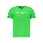 Grünes Baumwoll-Herren-T-Shirt