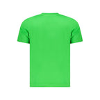 Grünes Baumwoll-Herren-T-Shirt