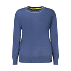 Blauer Damenpullover aus Viskose