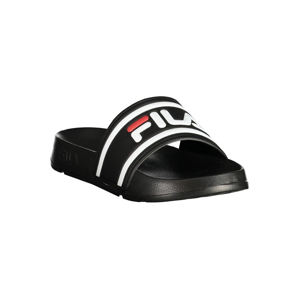Pantoffel für Damen aus schwarzem Polyurethan