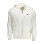 White Cotton Men's Sweatshirt